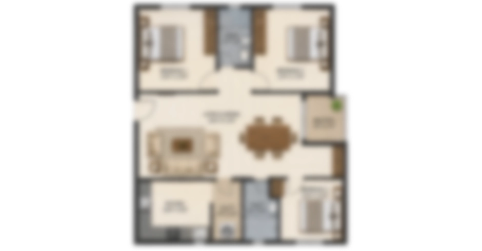 Satyam Metro One Crest Navi Mumbai Floor Plan